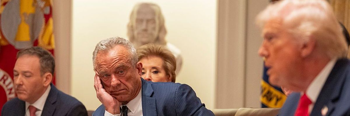 'Cruel and Unconstitutional': Trump, RFK Jr. Escalate War on Trans Youth With Threat Against US Hospitals