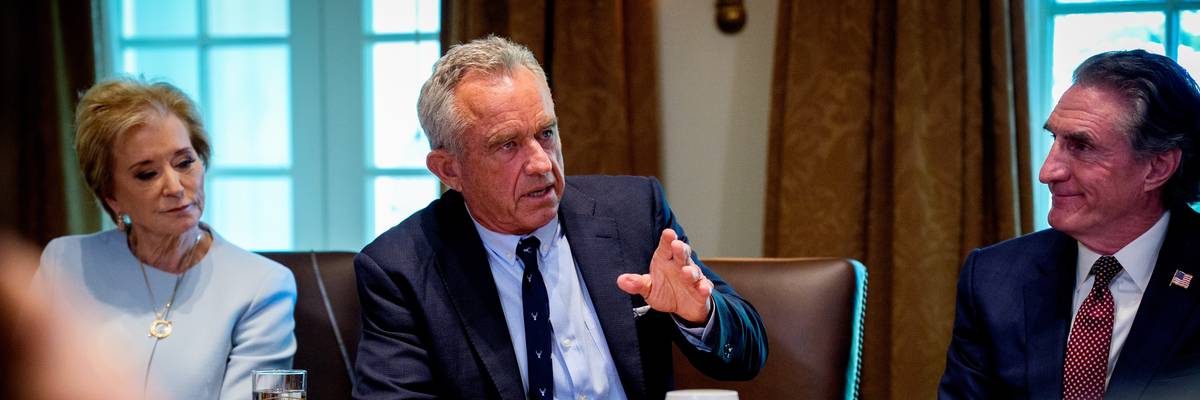 Health and Human Services Secretary Robert F. Kennedy Jr. speaks