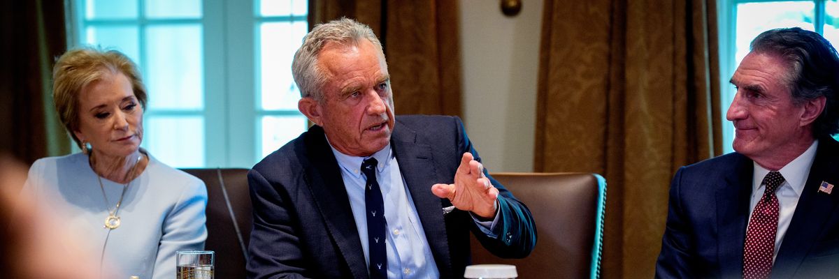 Health and Human Services Secretary Robert F. Kennedy Jr. speaks