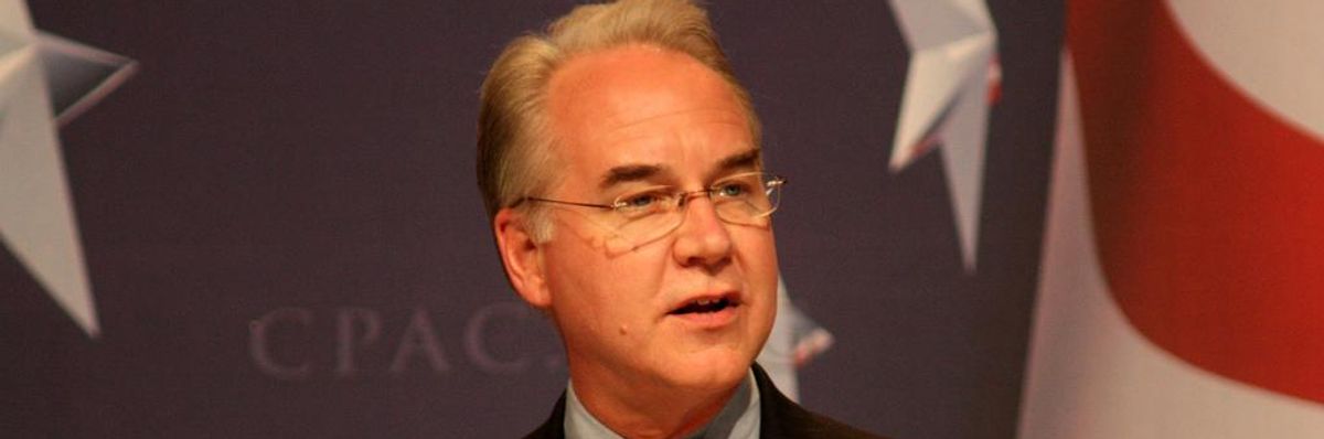 I Grew Up in Tom Price's District. The Sex Ed He Promotes Is Dangerous.