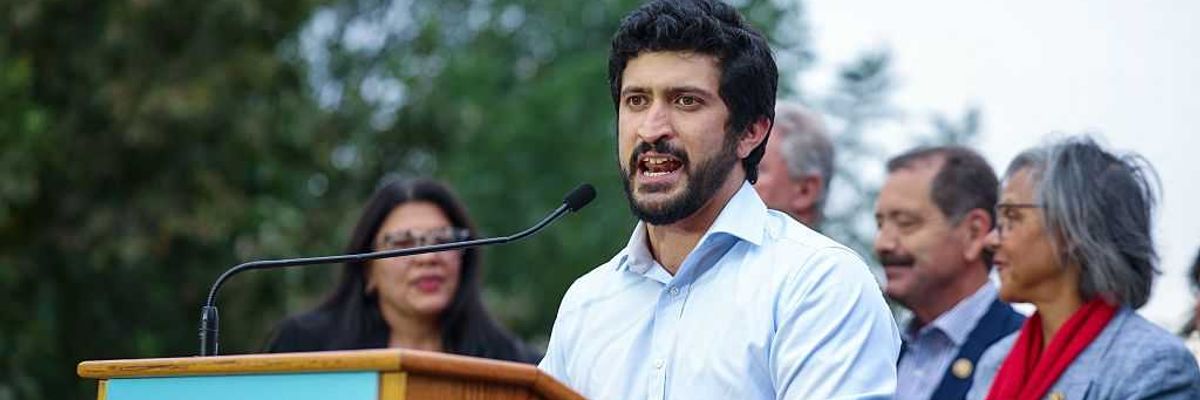 "Health Care Over Billionaires" Rally at the U.S. Capitol