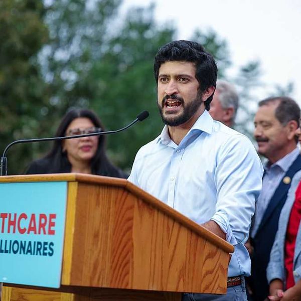 "Health Care Over Billionaires" Rally at the U.S. Capitol