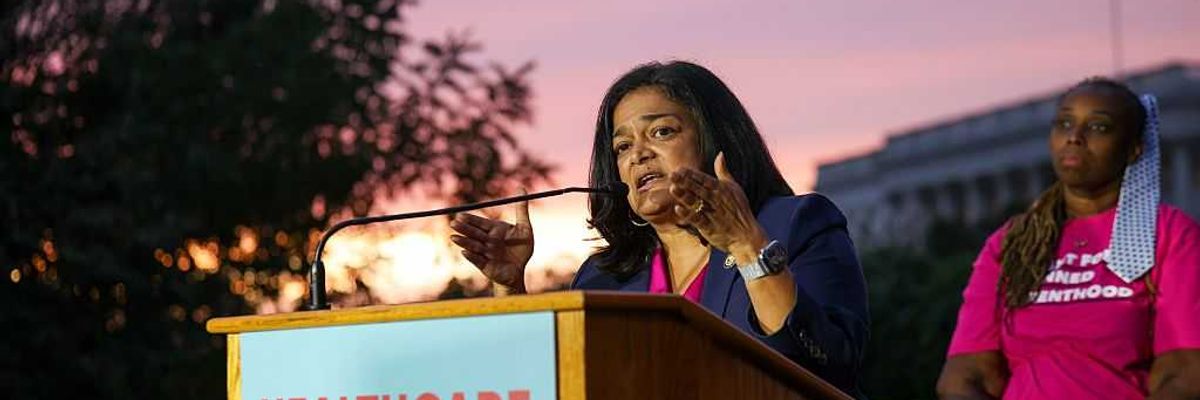 "Health Care Over Billionaires" Rally at the U.S. Capitol