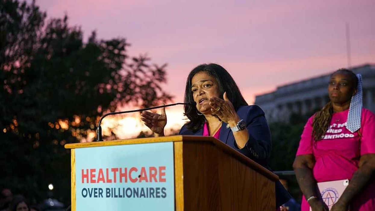 "Health Care Over Billionaires" Rally at the U.S. Capitol