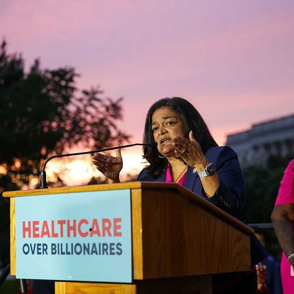 "Health Care Over Billionaires" Rally at the U.S. Capitol