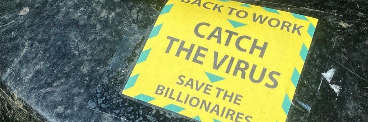 Failed For-Profit Healthcare 'Will Continue to Compound Pandemic's Effect' in US, Warns Nobel Economist