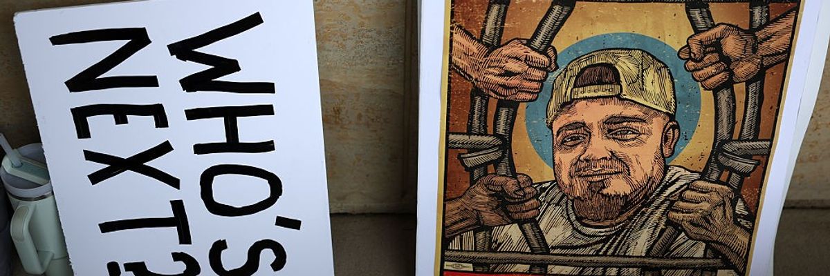 Hearing Held For Mistakenly Deported Immigrant Kilmar Abrego Garcia In Greenbelt, Maryland