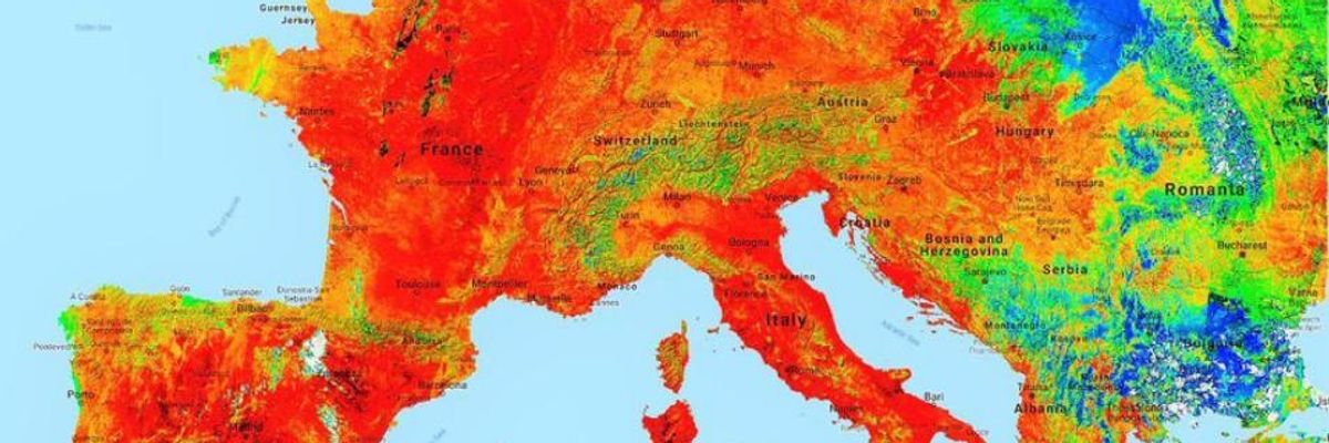 'This Is Not Normal': Record-Smashing European Heat Wave Sparks Demands to Combat Climate Emergency