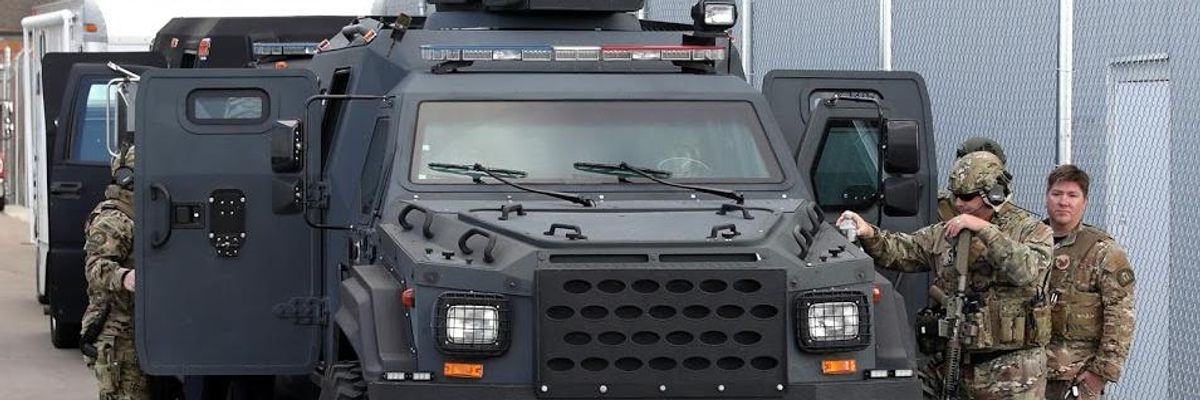 Dozens of House Dems and Progressive Groups Push Biden to Curb Militarization of Police