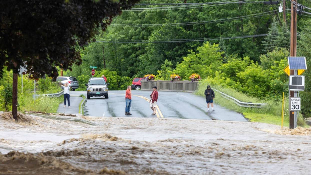 Heavy Rains Cause Catastrophic Flooding In Southern Vermont