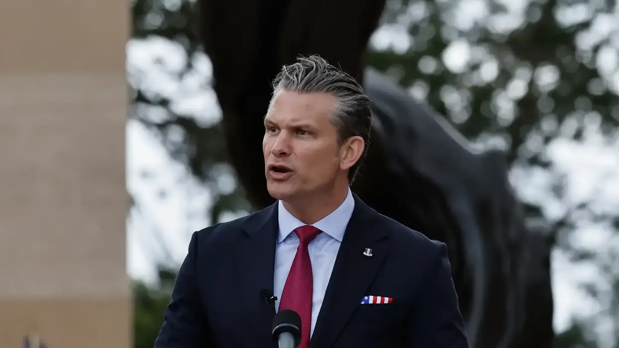 Hegseth at Normandy