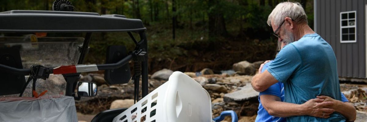 Helene aftermath in North Carolina.