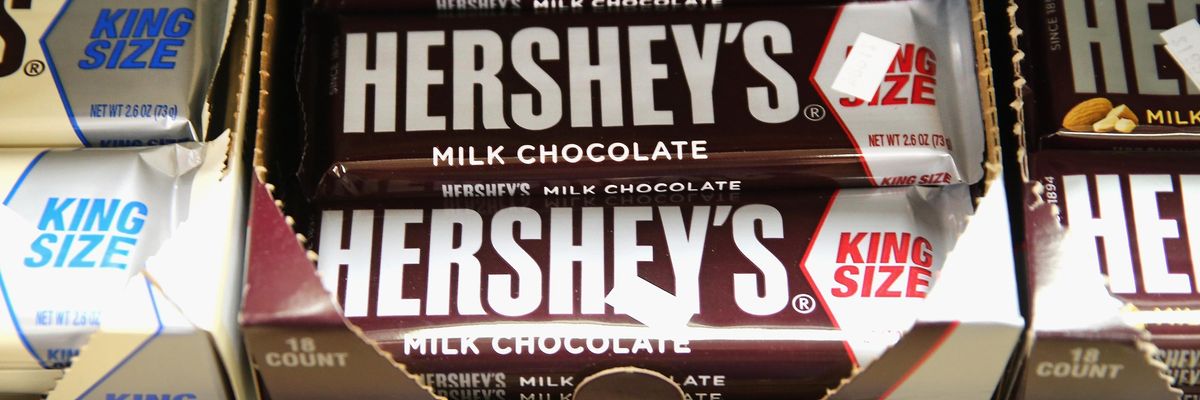 Hershey's chocolate bars