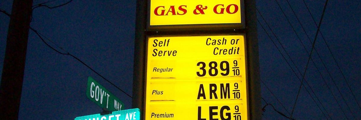 high gas price