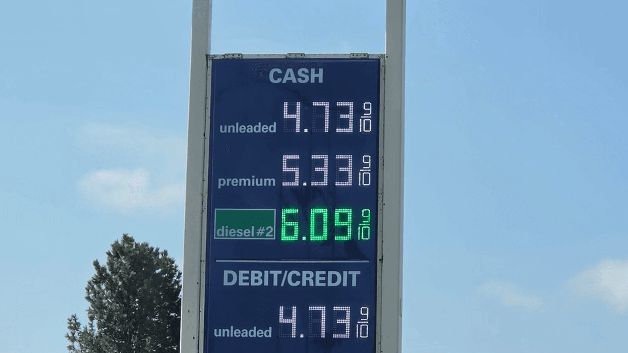 High gas prices are seen in Washington state