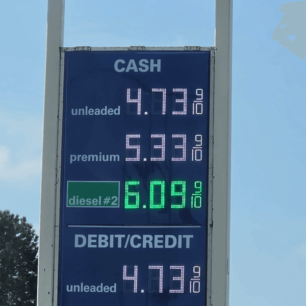 High gas prices are seen in Washington state
