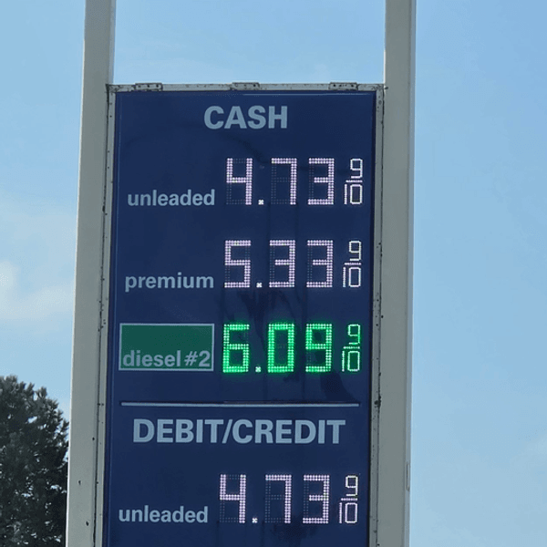 High gas prices are seen in Washington state