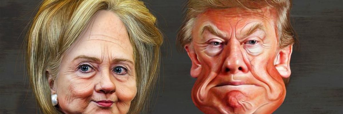 Hillary Clinton and Donald Trump
