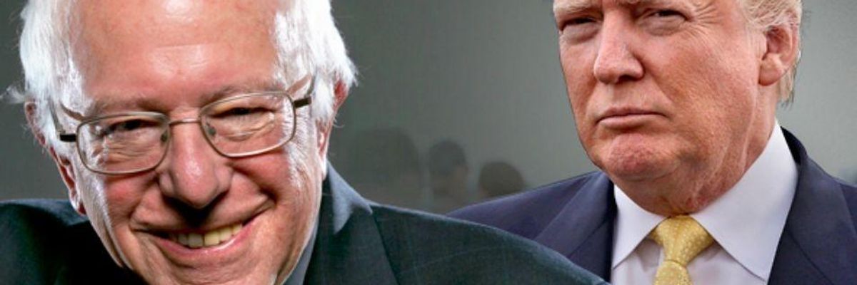 Bernie Sanders Would Be Donald Trump's Worst Nightmare; Hillary, Not So Much