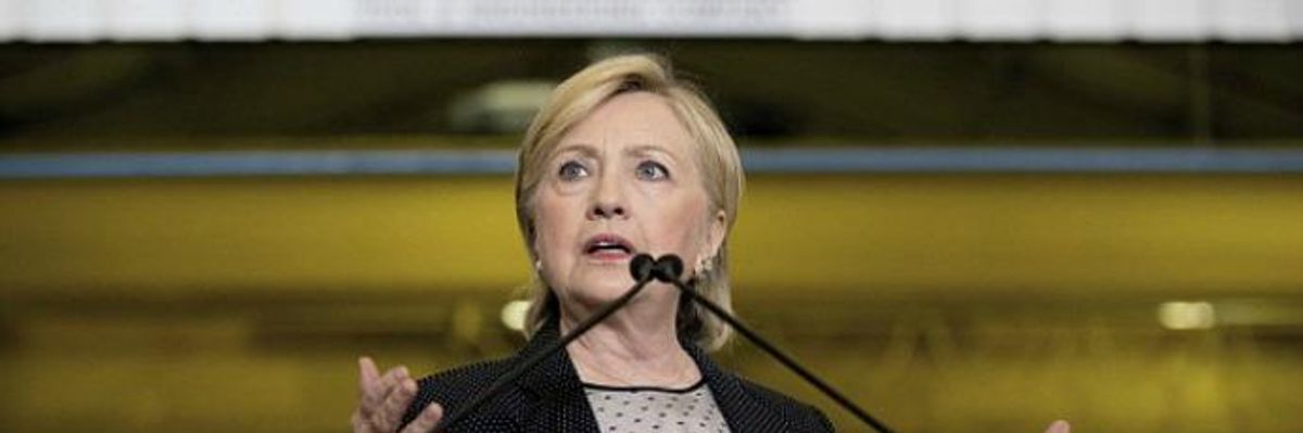 'Strongest Words Yet,' But Clinton Still Refuses to Push Obama on TPP