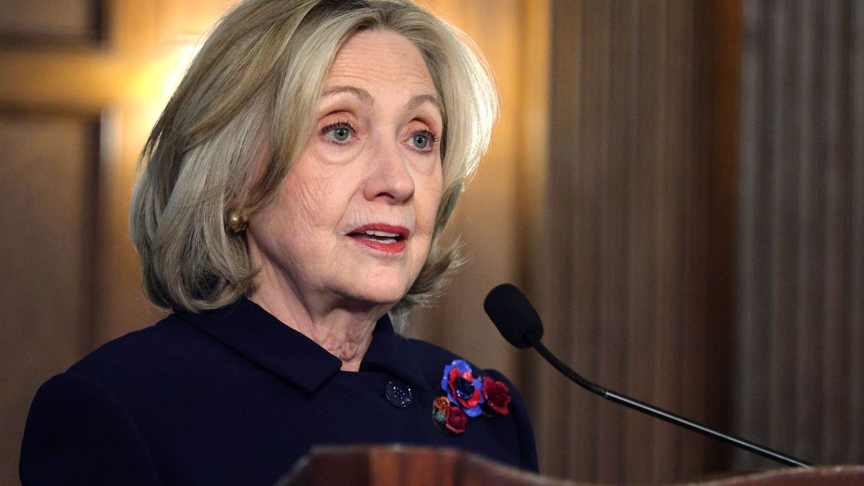 Hillary Clinton Speaks At Georgetown University's Institute For Women, Peace And Security