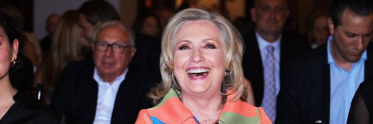 Hillary Rodham Clinton attends the 79th Venice International Film Festival on September 1, 2022 in Venice, Italy.