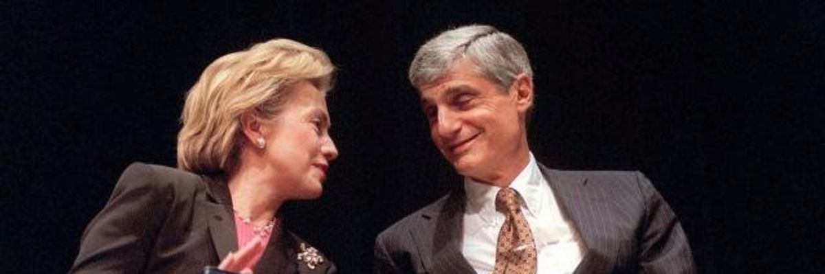 The Clintons and Their Banker Friends