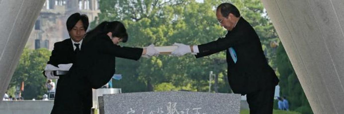 Hiroshima Mayor, Survivors, and Activists Call for Nuclear Weapons Ban 73 Years After US Bombing