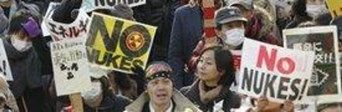 Thousands March Against Nuclear Power in Japan