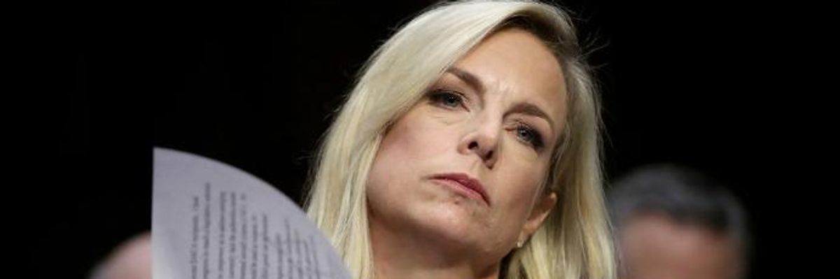 'Heinous Lie': Trump DHS Secretary Denies Existence of Family Separation Policy