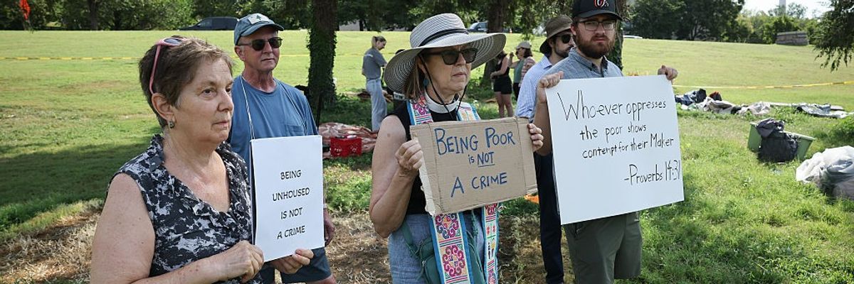 Homeless Camps Cleared In Washington, DC As Trump Looks To Crack Down On Crime And Disorder