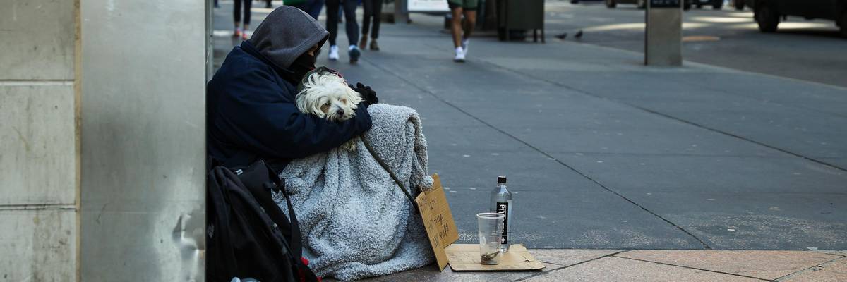 homeless person nyc