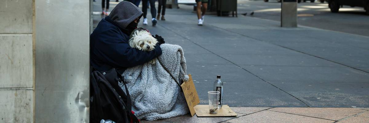 homeless person nyc
