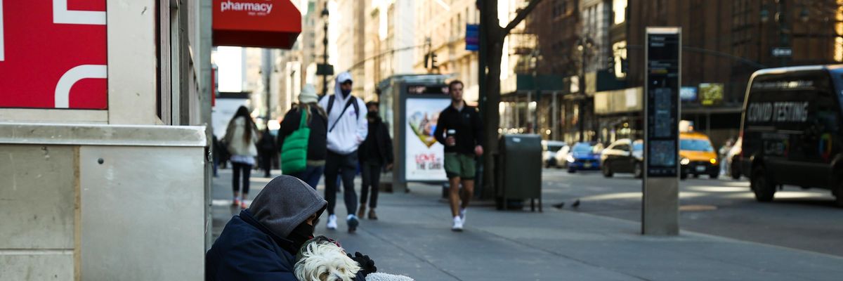 homeless person nyc