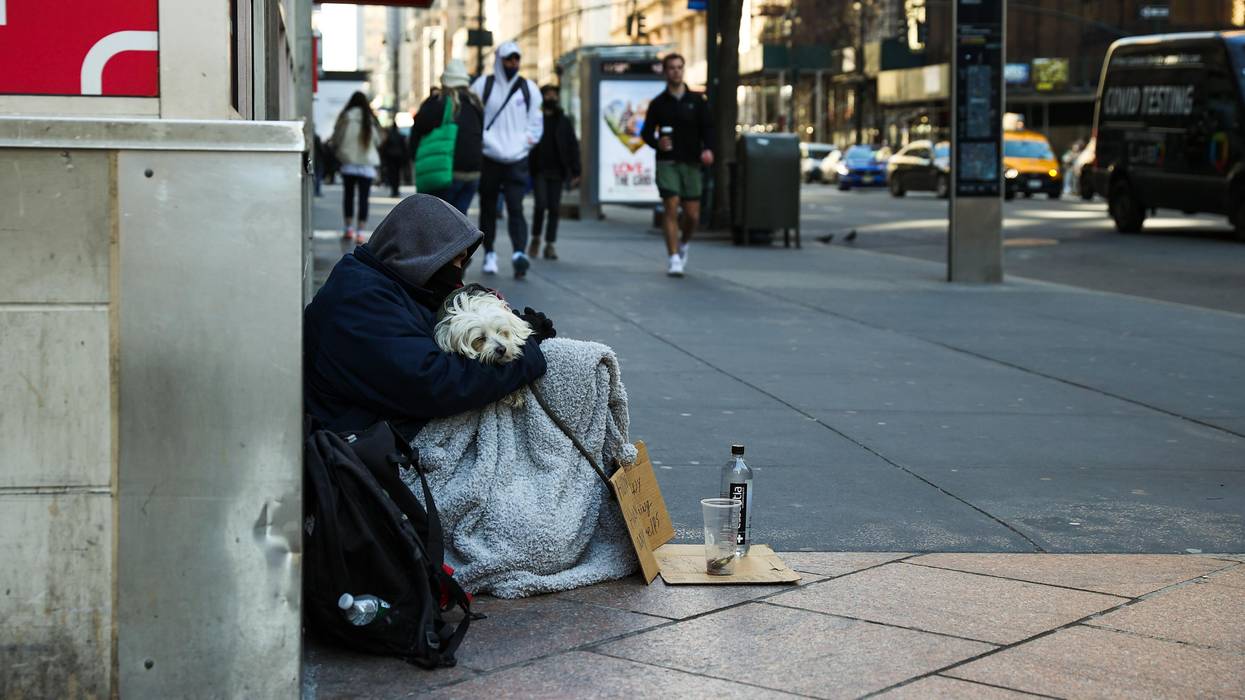 homeless person nyc