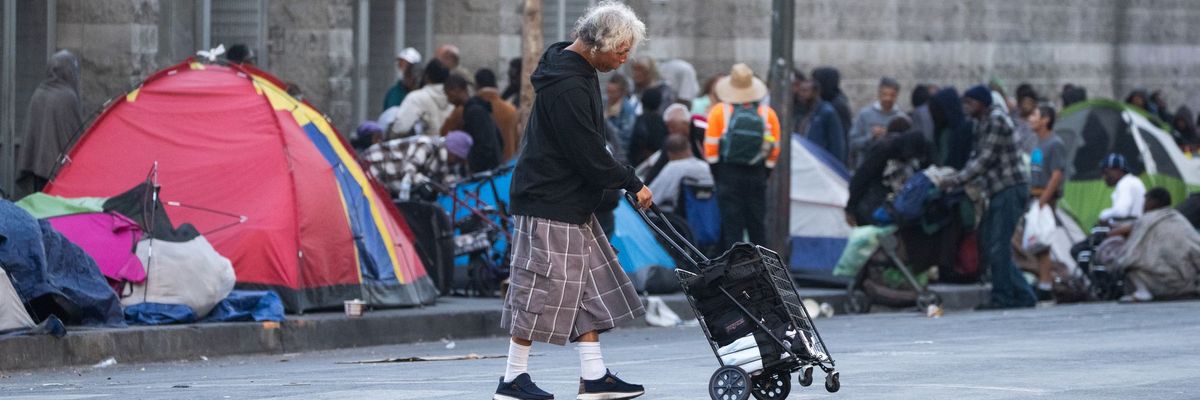 Homelessness Continue In Los Angeles