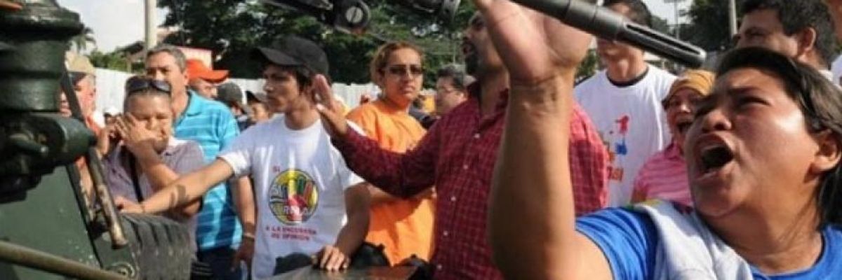 Refused Right to Seek Asylum, Honduran Refugees Demand Reparations for Destructive US Foreign Policy in Central America
