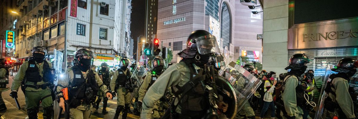 Cop-Hating Vandals or Pro-Democracy Activists?