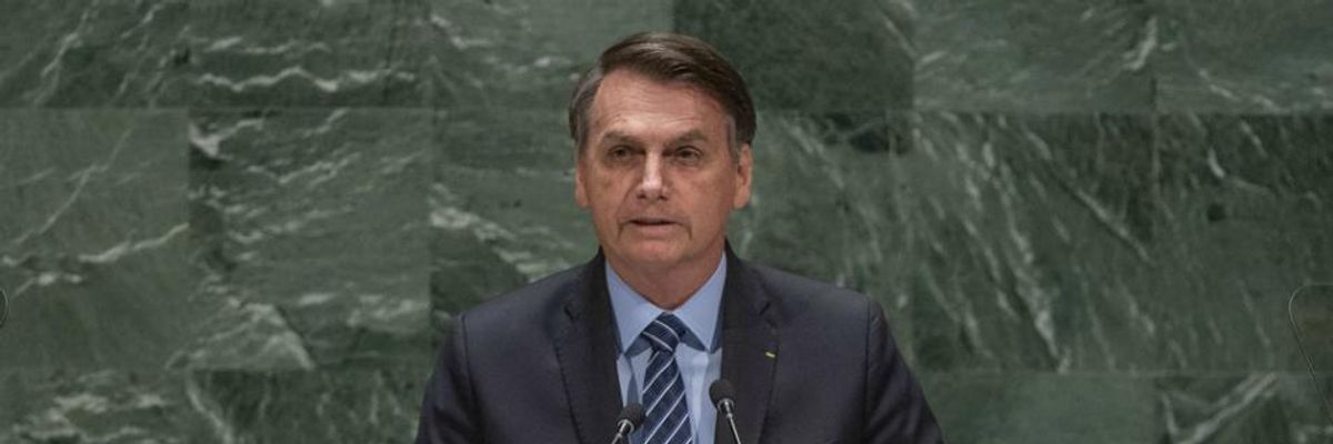 Brazilians Blast Bolsonaro's UN Speech Denying Amazon Devastation as a Total 'Scam'