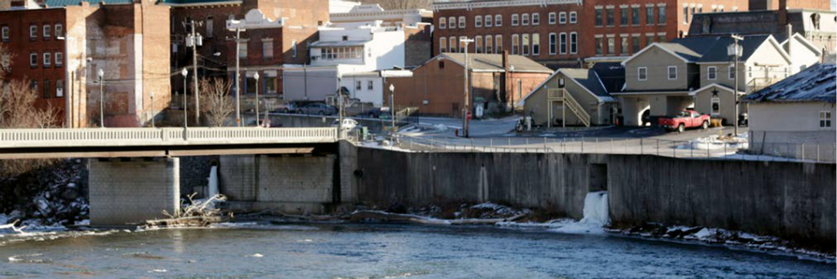 Hoosick Fall, New York is one of many U.S. communities whose drinking water has been contaminated with PFOA or PFOS. 