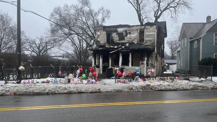 House burned beyond repair in South Bend, Indiana