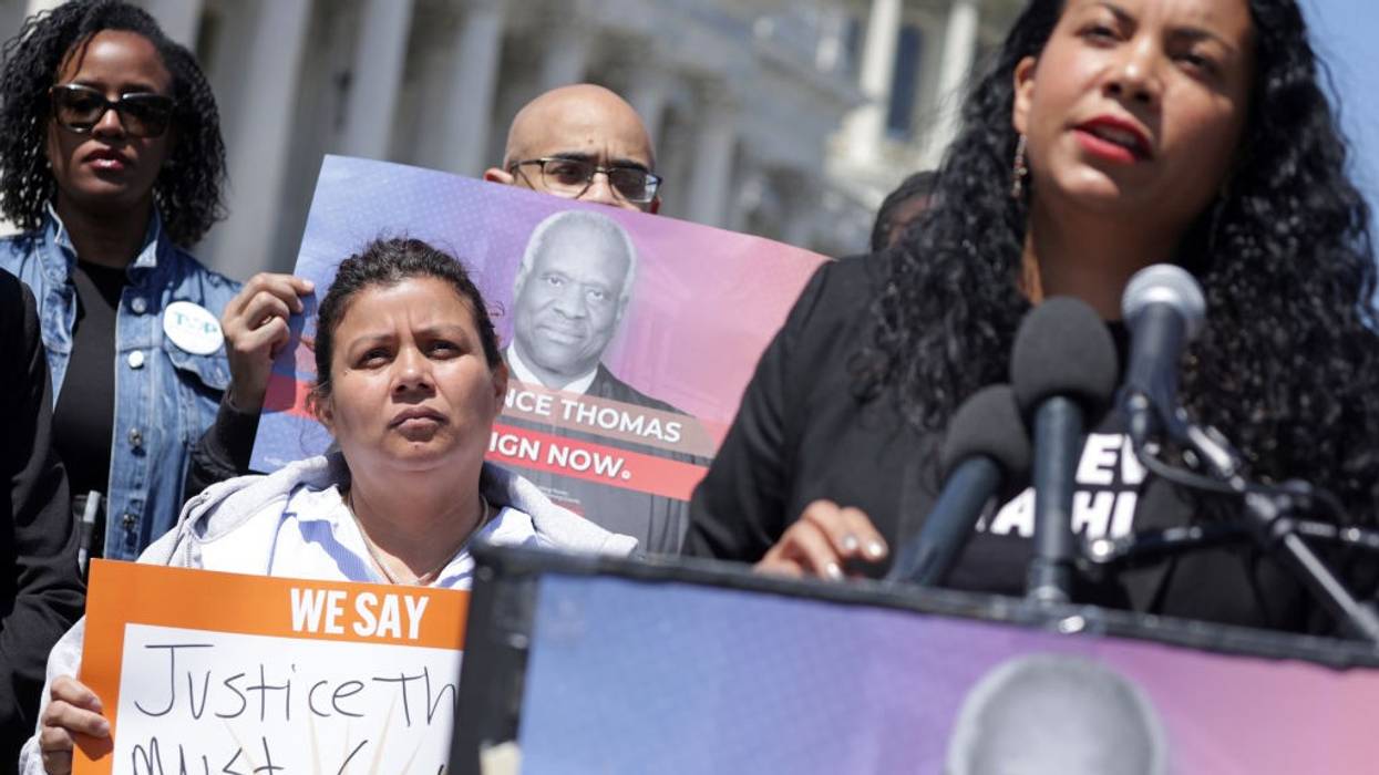 House Democrats Hold A News Conference Calling On Justice Clarence Thomas To Resign