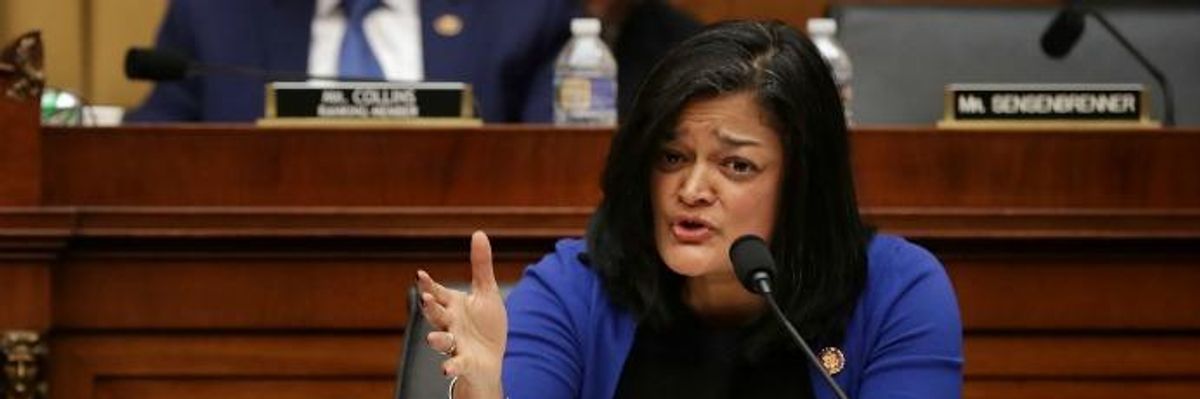 In Twitter Thread, Rep. Jayapal Rips Trump's "Wild Claims and Lies" on Manufactured Border Crisis