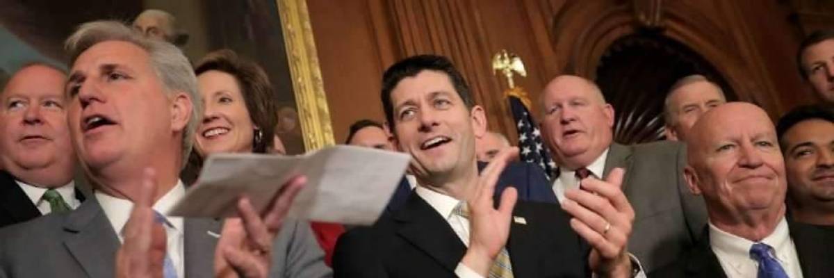 GOP's Balanced Budget Charade in the House "Utter Horseshit," Group Declares
