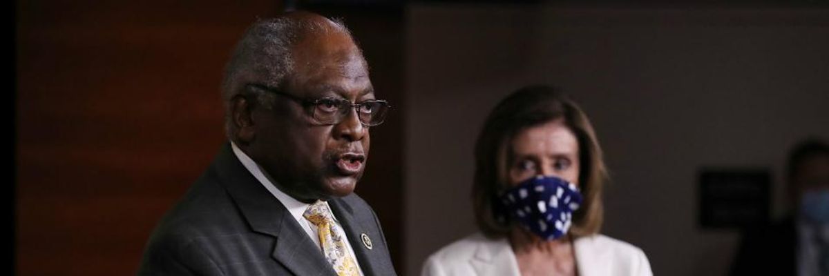 'Why Democrats Lose Elections': Clyburn Admits Paycheck Guarantee Best Way to Save Jobs--But Says It Costs Too Much