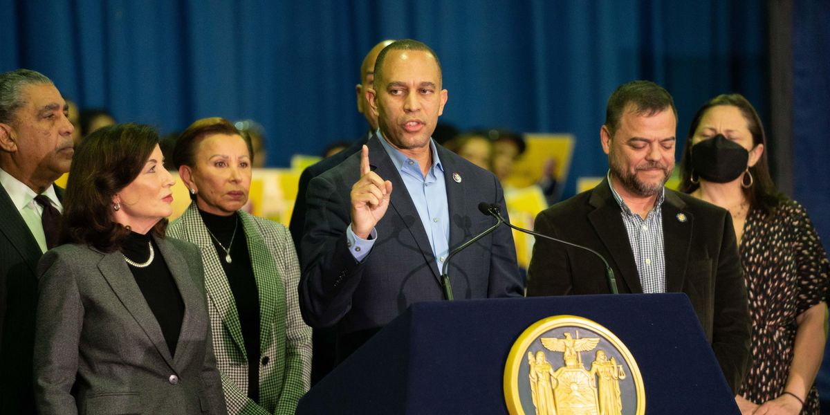 'Disgracing Himself': Hakeem Jeffries Stumps for Anti-Abortion Judge