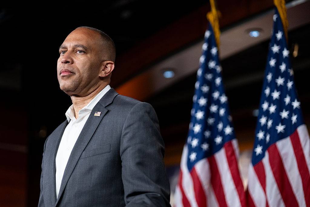 House Minority Leader Hakeem Jeffries...