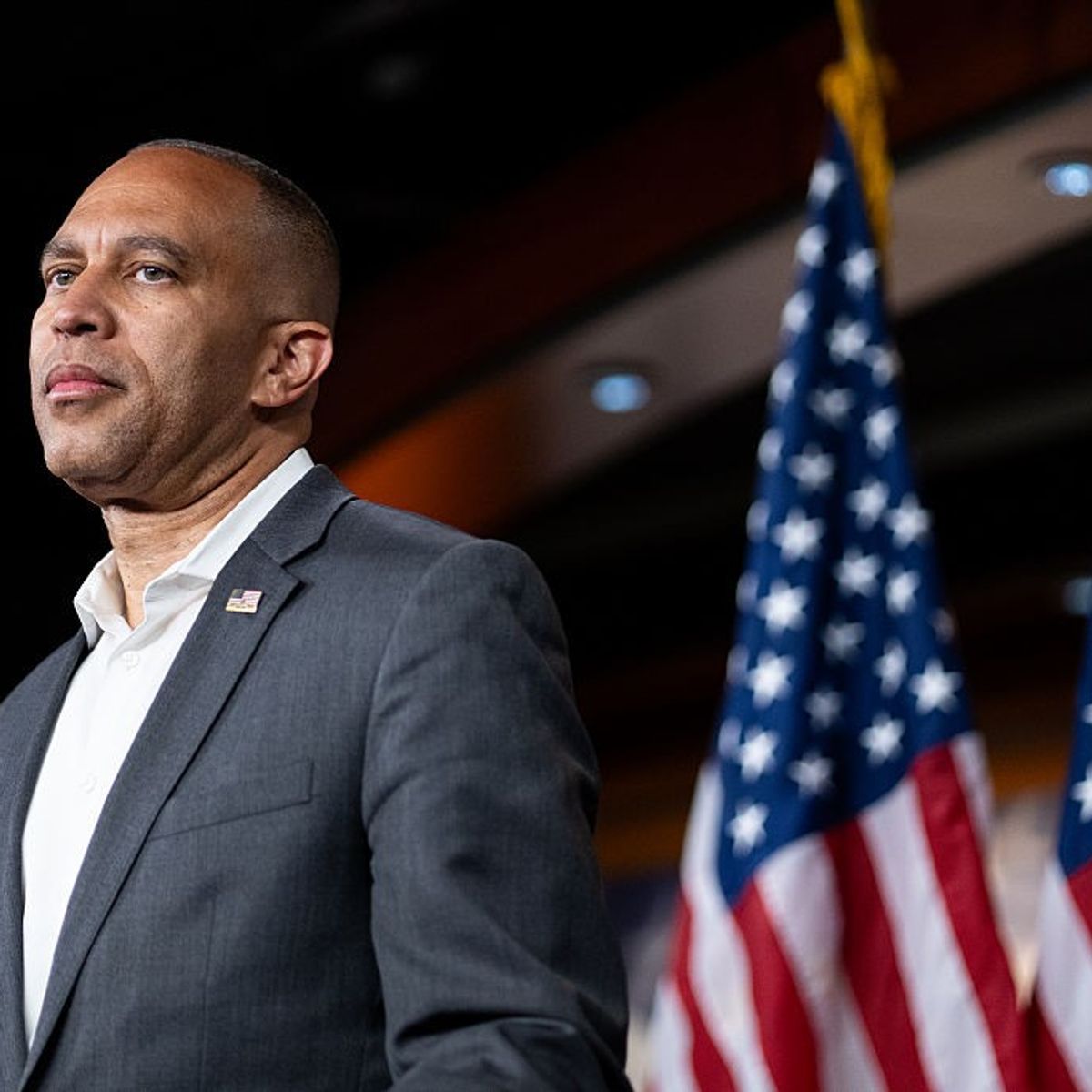 House Minority Leader Hakeem Jeffries...