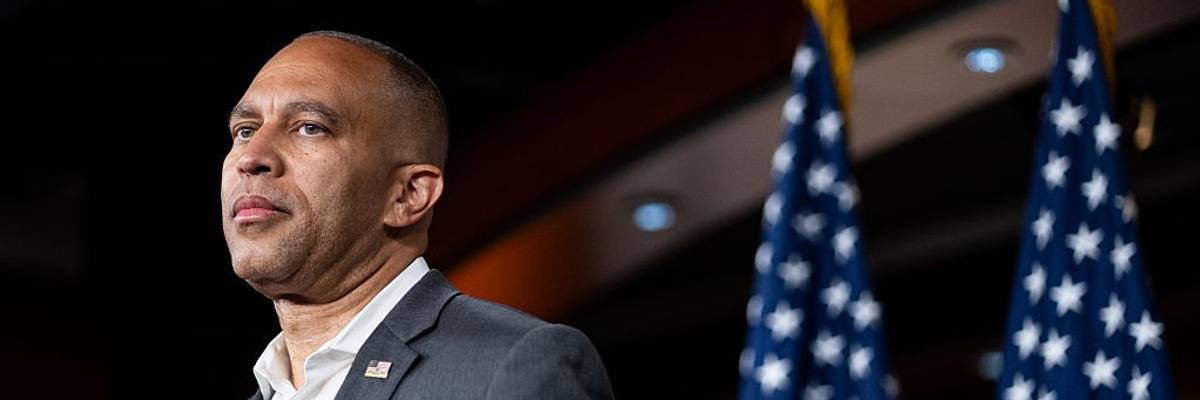 House Minority Leader Hakeem Jeffries...