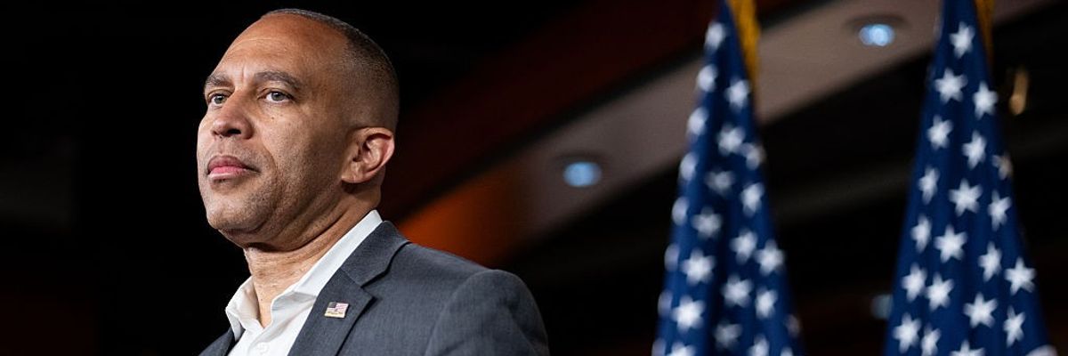 House Minority Leader Hakeem Jeffries